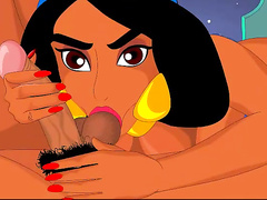 Aladdin's horny bitch porn cartoon