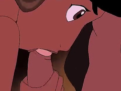 Jasmine from Aladdin gives the best blowjobs