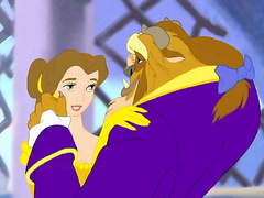 Belle from Beauty and the Beast getting drilled