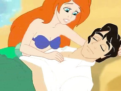 Ariel Mermaid gets some hard cock action