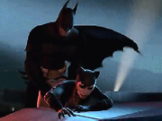Batman punishes naughty female villains