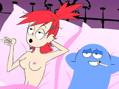 Frankie Foster and Bloo