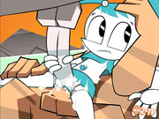 My porn life as a Teenage Robot (parody) part 2