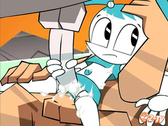 My porn life as a Teenage Robot (parody) part 2