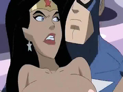 Captain America and Wonder Woman fucking