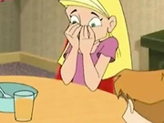 The juiciest holes of Braceface cartoon