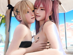 Honoka and Marie - lesbians forever, Dead or Alive by Lazy Procrastinator
