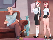 Anna invited a friend to sleep over - The Naughty Home animation - The friend from church by welcomix (tufos)