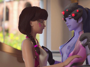 DVa and Widowmaker by OCBoon