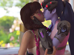 DVa and Widowmaker by OCBoon