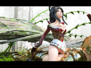 Ahri in the woods by OCBoon