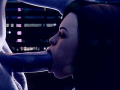 Deep Throat - Liara - Miranda by Scrappy.coco