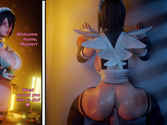 Welcome home, master! Iroha POV doggystyle, Samurai Shodown by Bouquetman