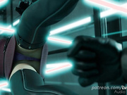 Ada Wong barely escapes the laser room by lvl3toaster