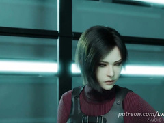 Ada Wong barely escapes the laser room by lvl3toaster