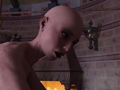 Nosferatu and Katya by RCC3dWorx