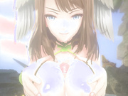 Feather-Teasing Tides, Melia and Eunie from Xenoblade Chronicles 3 by Eyro3DCG