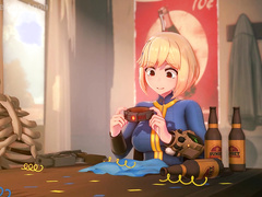 Vault Girl Animation by AnnaAnon