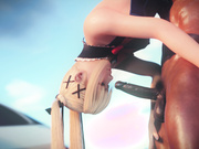 Suck or not suck , Marie from Dead or Alive, Standing 69 by LewdGazer