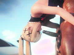 Suck or not suck , Marie from Dead or Alive, Standing 69 by LewdGazer