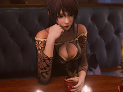 Public footjob, Shandy from Dead or Alive, Distraction at the Bar Teaser by LewdGazer