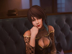 Public footjob, Shandy from Dead or Alive, Distraction at the Bar Teaser by LewdGazer