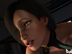 A deep fight with two bright victories - Amoz outworld: Zack vs Jade ep1 by Dual Face Art Comics