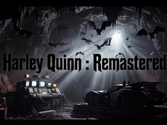 Hot streams into deepthroat, Harley Quinn Remastered by AiPorn