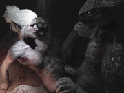 Minthara and Dark Urge by ZMSFM