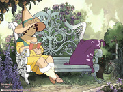 Rosemary's Reading Bench by wintonkidd