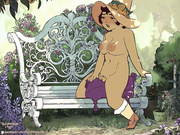 Rosemary's Reading Bench by wintonkidd