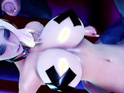 Hot Blonde gets fucked in the club by HoneyBttch