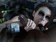 Jill vs Horny Zombie by Zman