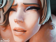 Pharah Showed Mercy Overwatch by RadRoachHD
