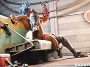 Junker Queen Obliterates Mei by RadRoachHD