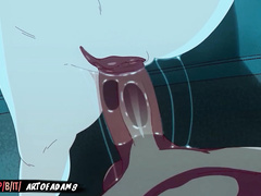 Reze animation : lessons for Denji by ArtofAdam