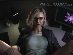 Grace Ashcroft Having Fun At The Office by OzymanX