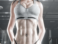 Stay fit, Tifa workout by Miwo
