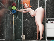 Dexter's Mom Wall Dildo by HazelStudio