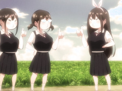 Anon, squeeze my boobies - Boku ni Harem Sexfriend ga Dekita Riyuu, How I Made A Sex Friend Harem episode 2 by Lune Pictures