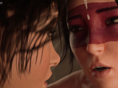 Voluptuous, slender bodies are filled with taut cocks - Amazonian Mist part 2 by RadeonG3D