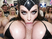 Bimbo woman was fucked at the festival by everyone p.1 by AiPorn
