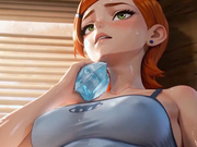 Gwen, hot and melting p.1 by AiPorn