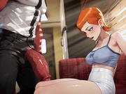 Gwen, hot and melting p.1 by AiPorn