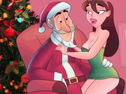 Santa Claus wants to know if Anna was a good girl during the year - The Naughty Home animation - Christmas at the Naughty Home by welcomix (tufos)