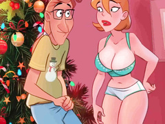 Santa Claus wants to know if Anna was a good girl during the year - The Naughty Home animation - Christmas at the Naughty Home by welcomix (tufos)