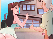 Anna and Charles spy on the neighbors fucking through the window - The Naughty Home animation, The rainbow’s secret by welcomix (tufos)