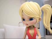 Sexy doll in cartoon porn part 1