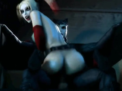 Harley Quinn tries porn - compilation part 1