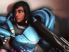 Kinky sex adventures of Pharah and Widowmaker